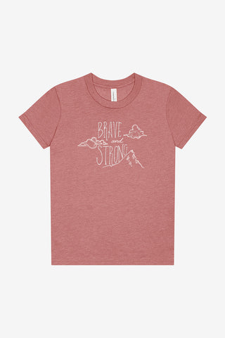 Brave and Strong Tee - Kids