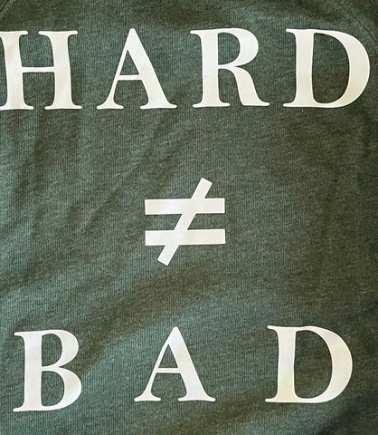 Hard ≠ Bad Crewneck Sweatshirt - Kids