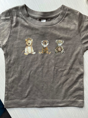 Lion Tiger Bear Tee - Baby