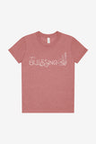 I Am a Blessing Mushroom Tee - Kids