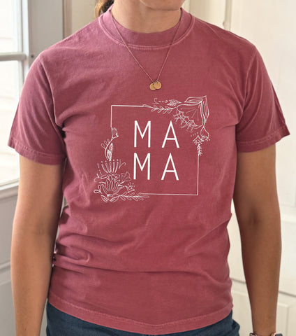 Flower MAMA Tee