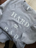 Hard ≠ Bad Hoodie - Kids