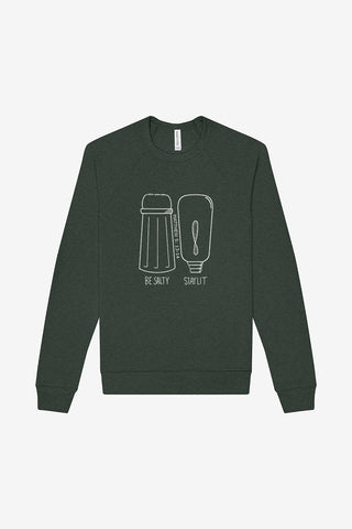 Be Salty Stay Lit Iconic Crewneck Sweatshirt