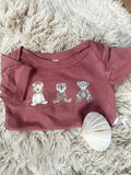 Lion Tiger Bear Onesie - Baby